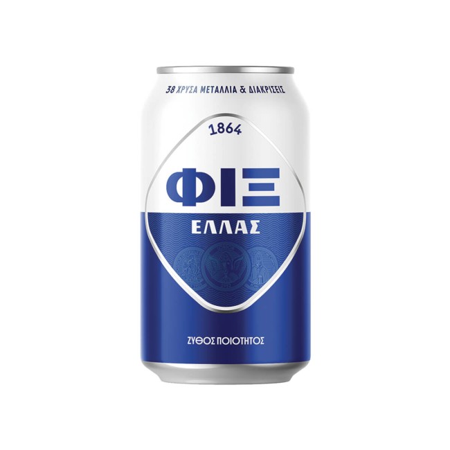 ΦΙΞ Ελλάς Μπύρα Κουτί 330ml Lager