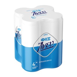 ΦΙΞ Ανευ Μπύρα 4x500ml