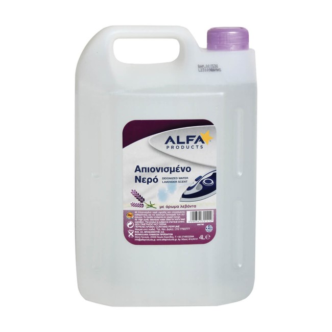 Alfa 4L Απιονισμένο Νερό Λεβάντα