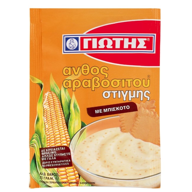 Γιώτης Άνθος Αραβοσίτου Στιγμής Μπισκότο 70gr