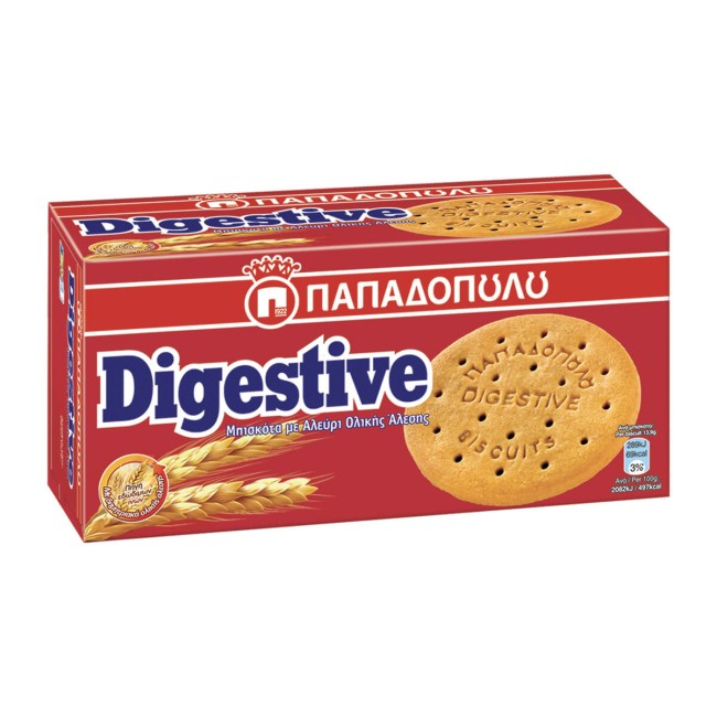 Παπαδοπούλου Μπισκότα Digestive 250g