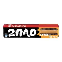Παπαδοπούλου Μπισκότα 2πλογεμιστά Αλατισμένη Καραμέλα 230g