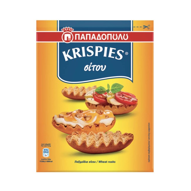 Παπαδοπούλου Krispies Σίτου 200g