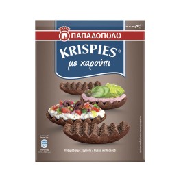 Παπαδοπούλου Krispies με Χαρούπι 200g