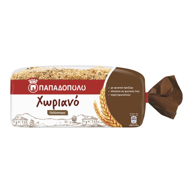 Παπαδοπούλου Χωριανό Πολύσπορο 540g