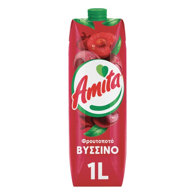 Amita Φρουτοποτό Βύσσινο 1lt