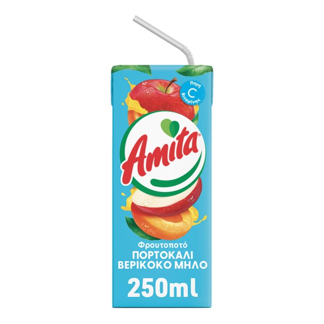 AMITA 250ML ΠΟΡΤ/ΜΗΛΟ/ΒΕΡΥΚ ΦΡΟΥΤΟΠΟΤΟ Ανάμικτοι AMITA 250ML ΠΟΡΤ/ΜΗΛΟ/ΒΕΡΥΚ ΦΡΟΥΤΟΠΟΤΟ Ανάμικτοι