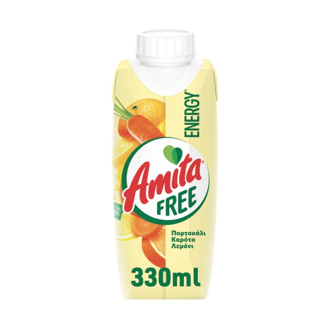 AMITA 330ML FREE ENERGY Ανάμικτοι AMITA 330ML FREE ENERGY Ανάμικτοι