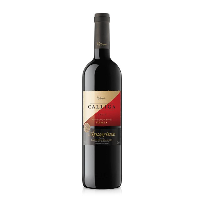Calliga Αγιωργίτικο Νεμέα Π.Ο.Π. Ερυθρός Οίνος 750ml