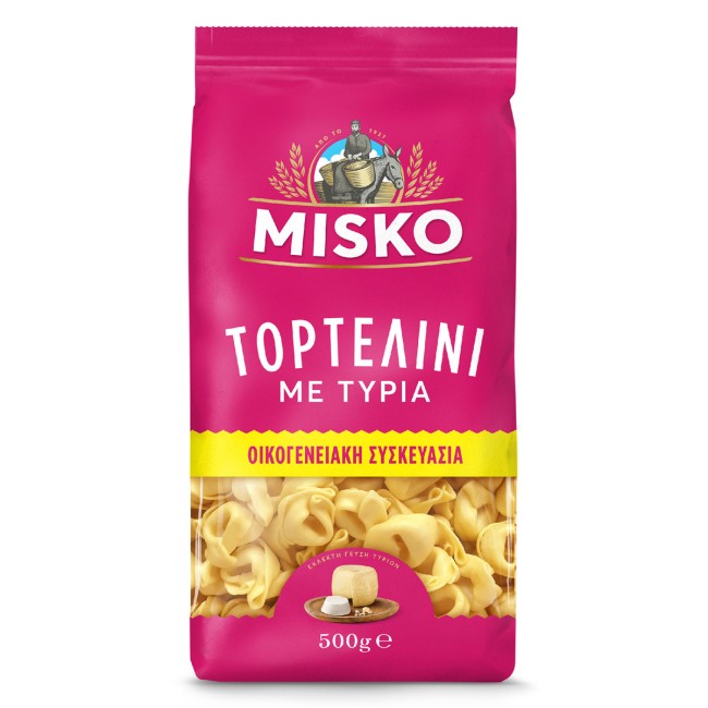Misko Τορτελίνι Με Τυρί 500gr