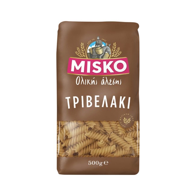 Misko Τριβελάκι Ολικής Άλεσης 500gr Misko Τριβελάκι Ολικής Άλεσης 500gr