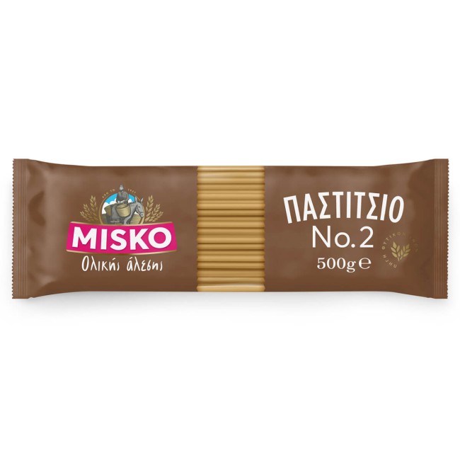 Misko Παστίτσιο Νο2 Ολικής Άλεσης 500gr