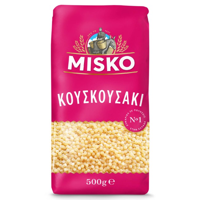 Misko Κουσκουσάκι Ζυμαρικά 500gr Misko Κουσκουσάκι Ζυμαρικά 500gr