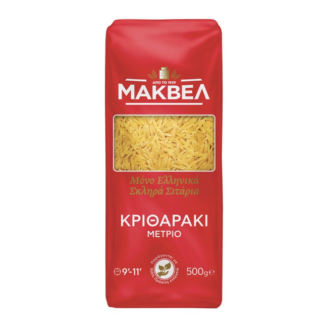 Μάκβελ Κριθαράκι Μέτριο 500gr