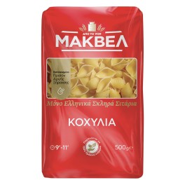 Μάκβελ Κοχύλια Ριγέ 500gr