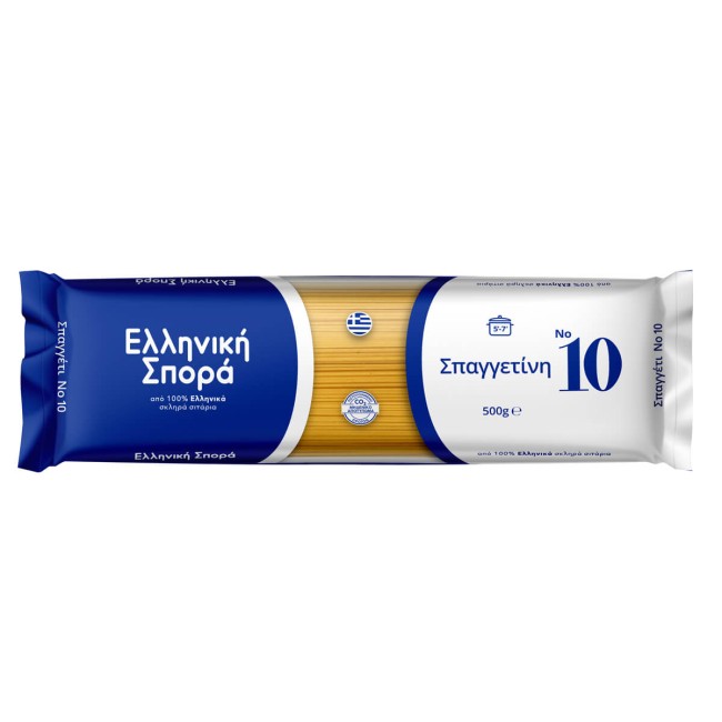 Ελληνική Σπορά Μακαρόνια Σπαγγετίνι No10 500g