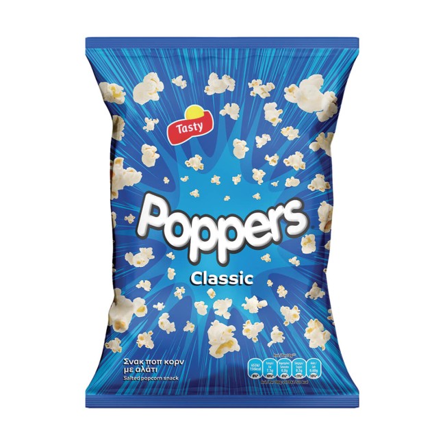 Tasty Poppers Classic Ποπ Κορν 75g
