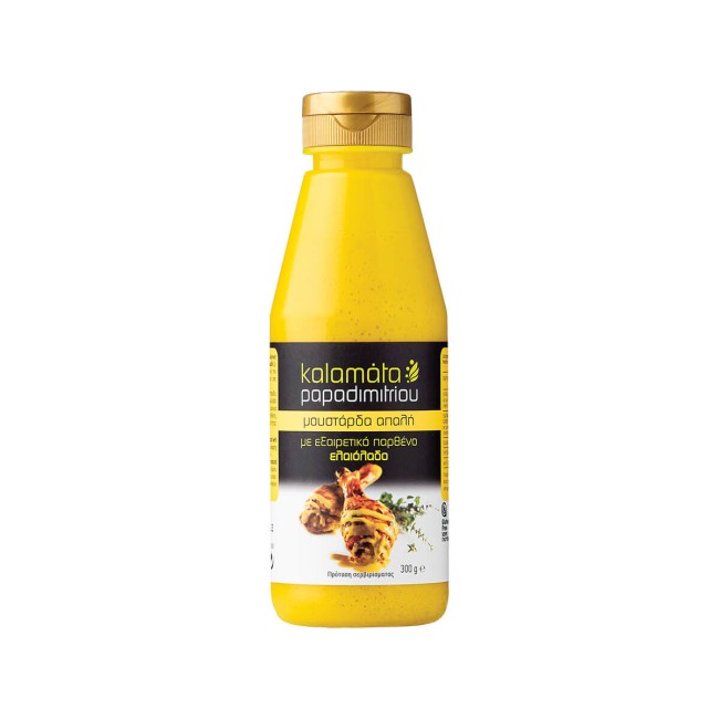 Παπαδημητρίου Μουστάρδα Απαλή 300gr (gluten free)