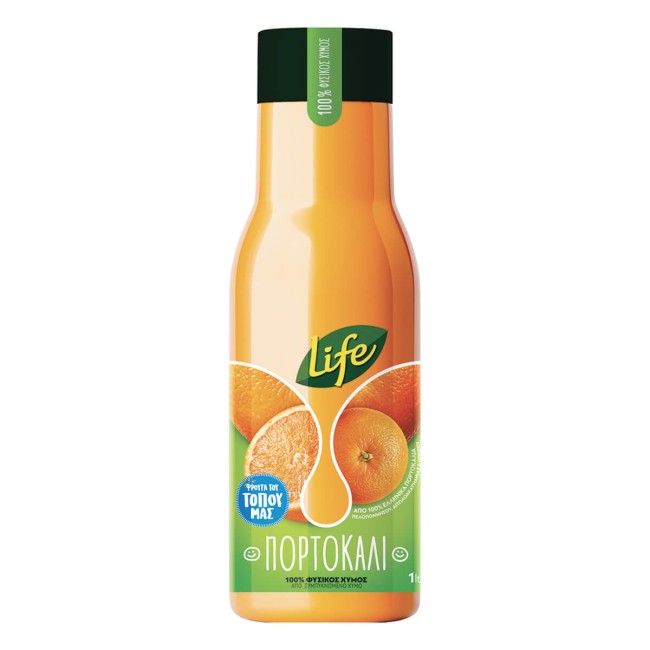 Δέλτα Life Χυμός Πορτοκάλι 1lt