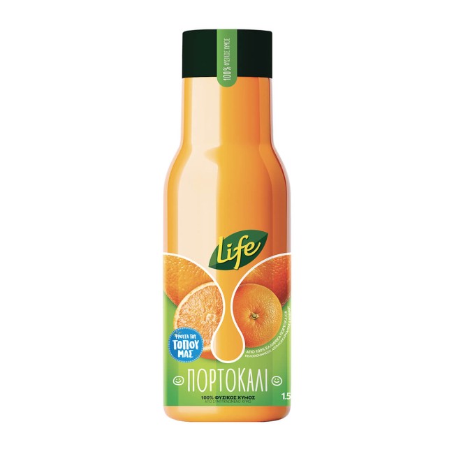 Δέλτα Life Χυμός Πορτοκάλι 1,5lt