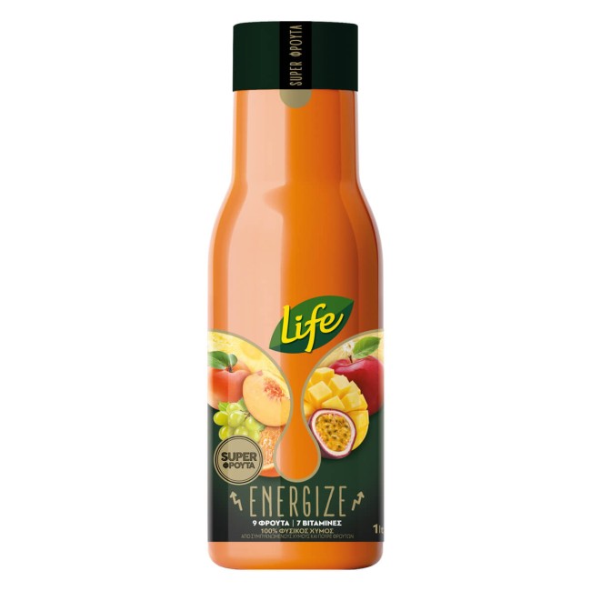 Δέλτα Life Χυμός 9 Φρούτα 1lt