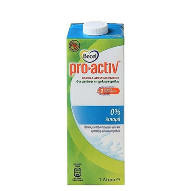 Becel Pro Activ Ρόφημα Γάλακτος 0% Λιπαρά 1lt