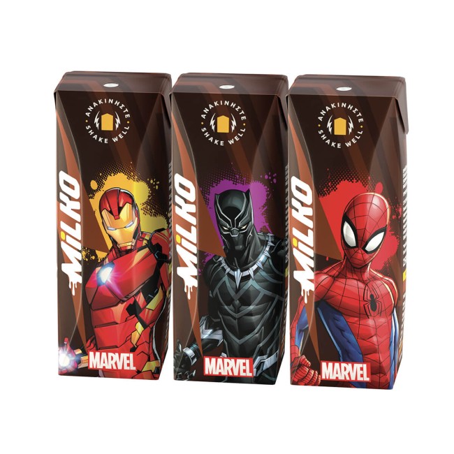 Δέλτα Milko Σοκολατούχο Γάλα Χάρτινο 3x250 ml