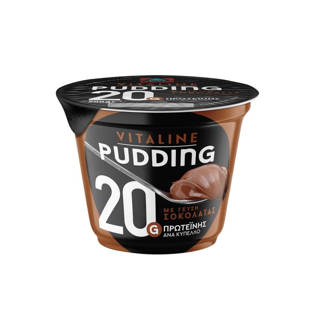 Δέλτα Vitaline Pudding Protein Σοκολάτα 200g