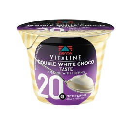 Δέλτα Vitaline Pudding Double White Choco 200gr