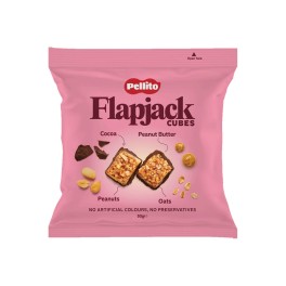 Pellito Flapjack Cubes Με Γεύση Κακάο 50gr