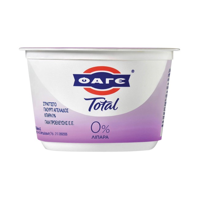 Φάγε Total Γιαούρτι Στραγγιστό 0% Λιπαρά 200gr