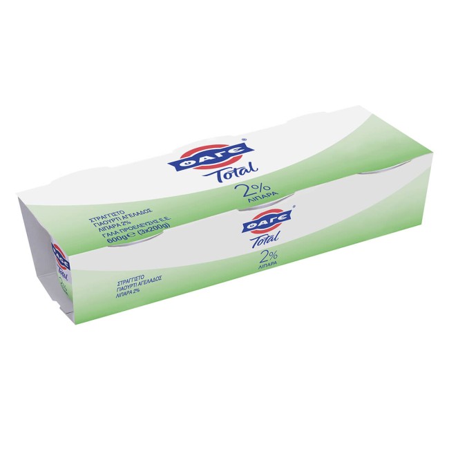 Φάγε Total Γιαούρτι Στραγγιστό 2% Λιπαρά 3X200gr Φάγε Total Γιαούρτι Στραγγιστό 2% Λιπαρά 3X200gr