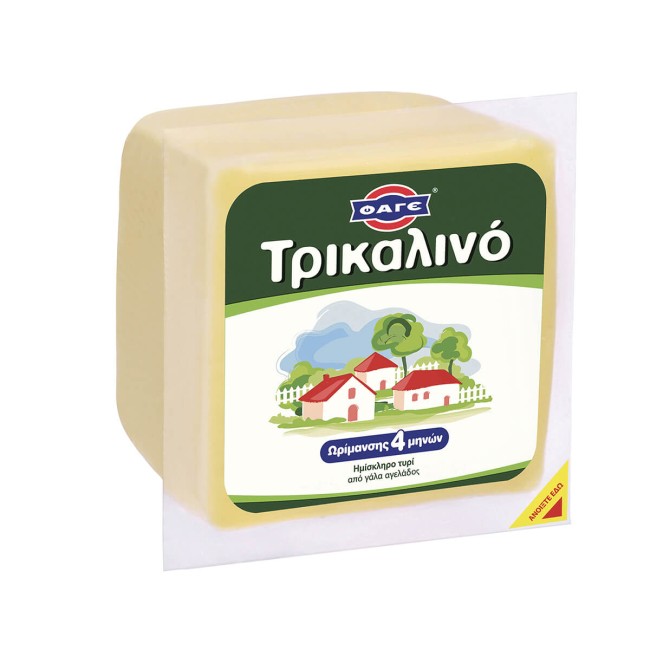 ΦΑΓΕ 380G ΤΡΙΚΑΛΙΝΟ ΤΥΡΙ  Ημίσκληρο - Κασέρι