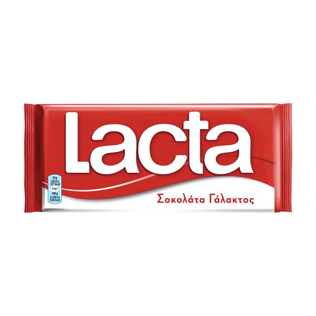 Lacta Σοκολάτα Γάλακτος 85gr Lacta Σοκολάτα Γάλακτος 85gr
