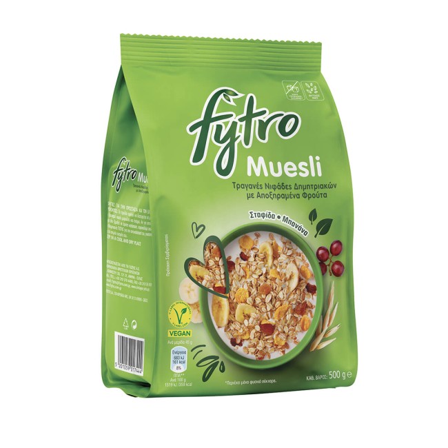 Fytro Muesli Χωρίς Ζάχαρη 500g Fytro Muesli Χωρίς Ζάχαρη 500g