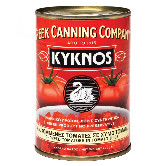Κύκνος Τομάτες Ψιλοκομμένες 400gr