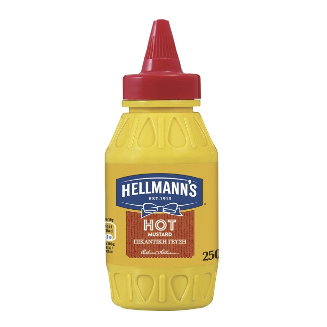 Hellmann's Μουστάρδα Πικάντικη 250gr