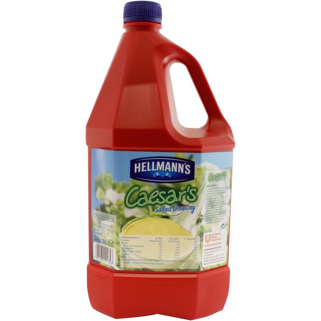 Hellmann's Ceasar Salad Dressing 2lt Hellmann's Ceasar Salad Dressing 2lt