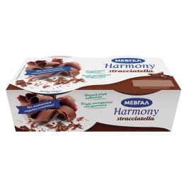 Μεβγάλ επιδόρπιο Γιαουρτιού Harmony Stracciatella 1% Λιπαρά 2x170gr