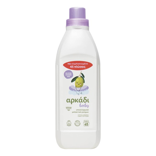 Αρκάδι Baby Υγρό Μαλακτικό Ρούχων 1lt 45μεζ