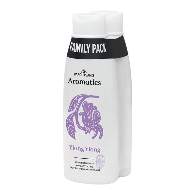 Aromatics Αφρόλουτρο Ylang Ylang 650ml x2 Family Pack