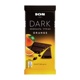 Ιον Σοκολάτα Dark Με Πορτοκάλι 90gr