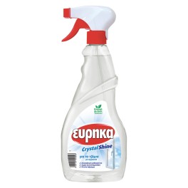 Εύρηκα Υγρό για Τζάμια Crystal Spray 750ml