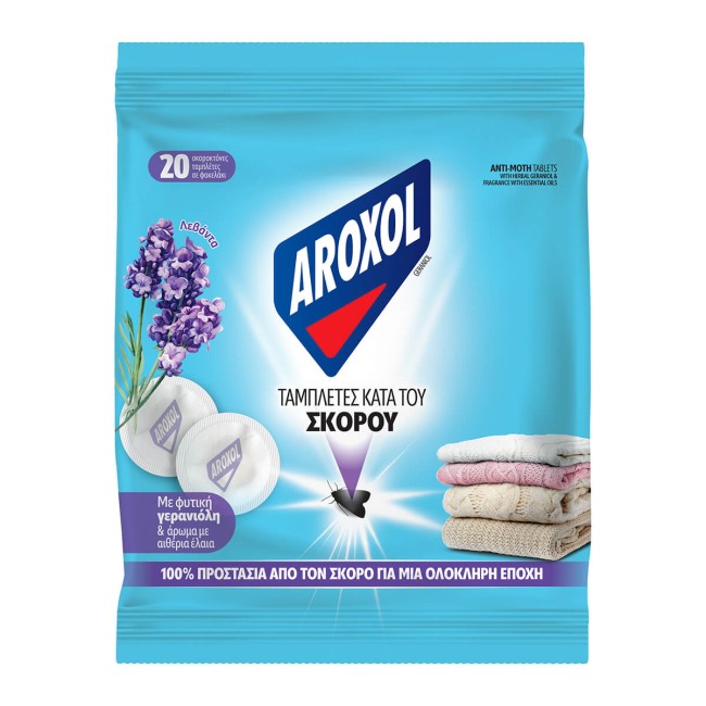 Aroxol Ταμπλέτες Κατά του Σκόρου 20τμχ