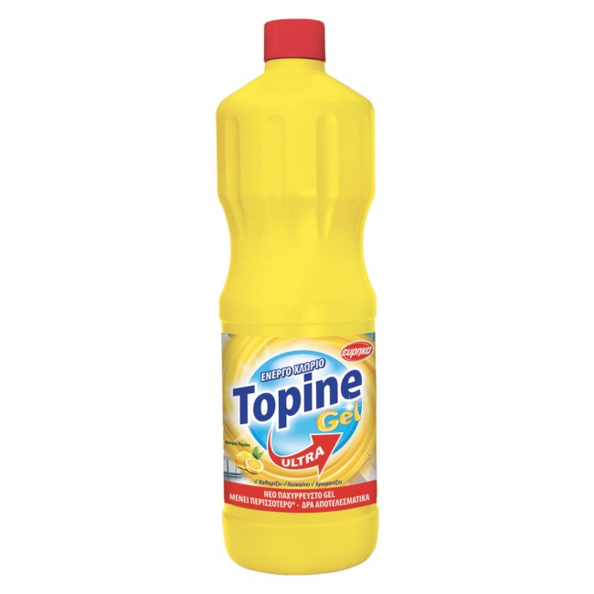 Topine Gel Ενεργό Χλώριο Λεμόνι 750ml