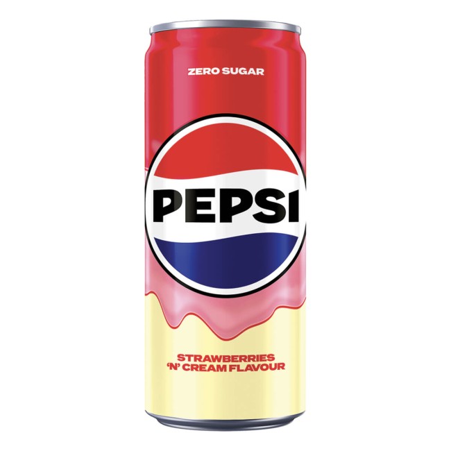 Pepsi Strawberry Cream 330ml