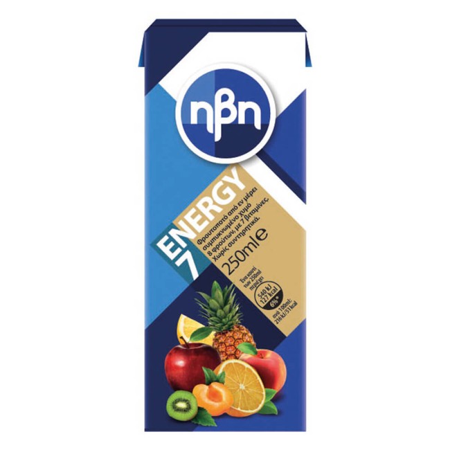 Ήβη 100% Χυμός Energy-7 250ml Ήβη 100% Χυμός Energy-7 250ml