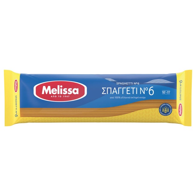 Μέλισσα Σπαγγέτι Μακαρόνια No.6 500g Μέλισσα Σπαγγέτι Μακαρόνια No.6 500g
