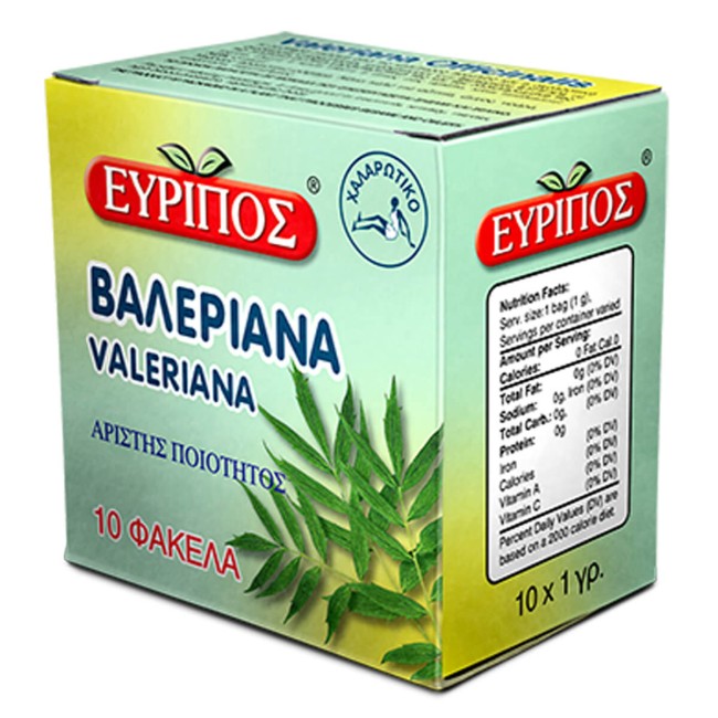 Εύριπος Βαλεριάνα 10x1gr Εύριπος Βαλεριάνα 10x1gr