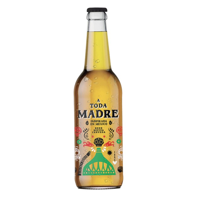 Α Toda Madre Μπύρα Lager Φιάλη 330ml